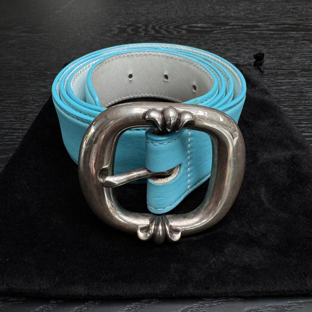 Chrome Hearts Gunslinger Belt (Cyan)